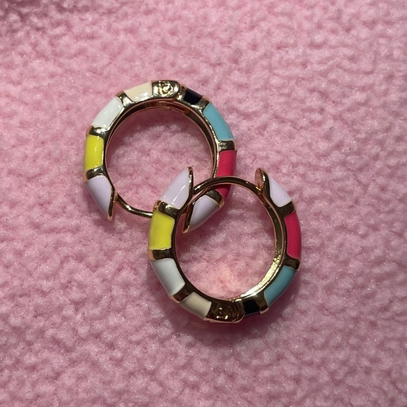 $1 when Bundled Pastel Hoop Cuff Earrings - Picture 5 of 9